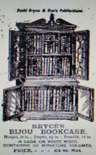 Load image into Gallery viewer, Bijou Bookcase. David Bryce & Son. Glasgow.