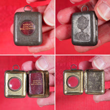 Load image into Gallery viewer, Smallest English Dictionary in the World. >>MINIATURE BRYCE DICTIONARY IN LOCKET<< Publication Date: 1900 CONDITION: GOOD