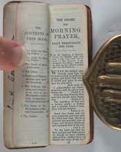 Load image into Gallery viewer, Finger Prayer Book. Common Prayer. University Press London: Henry Frowde, Oxford Warehouse, Amen Corner. London. 1899.