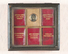 Load image into Gallery viewer, Mite Series in Tartan. Bryce, David & Son. Glasgow. Circa 1900. Five volumes in fitted wooden box.