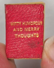 Load image into Gallery viewer, Mason, Thomas. Witty, Humorous and Merry Thoughts. Bryce, David & Son. Glasgow. Circa 1883.