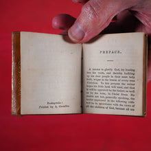 Load image into Gallery viewer, Drops of Dew. To Exhilarate and Fructify the People of God. Fifth Edition. >>UNRECORDED MINIATURE BOOK<< Publication Date: 1845 CONDITION: VERY GOOD