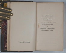 Load image into Gallery viewer, Imitation of Christ. Della Imitazione di Cristo libri quattro. Volgarizzati da Cesare Guasti. Barbèra, G. Firenze. 1866.