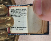 Load image into Gallery viewer, New Testament of the Lord and Saviour Jesus Christ. Bryce, David & Son.Glasgow. 1895. >>Wonderfully bound micro-miniature New Testament<<