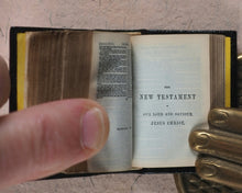 Load image into Gallery viewer, Holy Bible containing Old and New testaments. Bryce, David & Son. Glasgow. 1896.>>Gorgeously rebound English miniature Bible<<