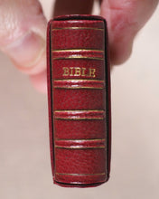 Load image into Gallery viewer, Holy Bible containing Old and New testaments. Bryce, David & Son. Glasgow. 1901. >>Fabulously rebound miniature English Bible<<