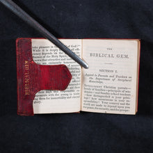 Load image into Gallery viewer, Timpson, Thomas. Biblical Gem designed for the Young. Ward, Thomas & Co. London. 1834.