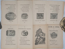 Load image into Gallery viewer, Nursery rhymes, from the royal collections + The Renowned History of Dame Trot and Her Cat + Cries of Banbury and London + Jack & Jill & Old Dame Gill. J.G.Rusher. Banbury. C.1820.