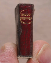 Load image into Gallery viewer, Smallest English Dictionary in the World. Bryce, David & Son. Glasgow. 1893.>>MINIATURE BRYCE DICTIONARY IN LOCKET<<