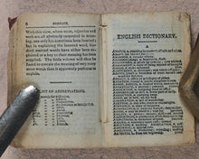 Load image into Gallery viewer, Smallest English Dictionary in the World. Bryce, David & Son. Glasgow. 1893.>>MINIATURE BRYCE DICTIONARY IN LOCKET<<