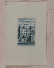 Load image into Gallery viewer, Willis, Frank (1865-1932). Original Set of Signed Artist's India Proof Miniature Line Engravings for H.M.Queen Mary. Willis, Frank (1865-1932). Whitstable, Kent. 1923.