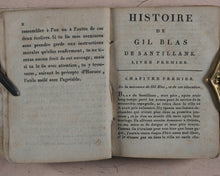 Load image into Gallery viewer, Le Sage, Alain René. Histoire de Gil Blas de Santillane. Fournier Fils. Rue des Rats. No. 3, près celle Galande. Paris 1804.