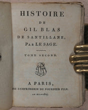 Load image into Gallery viewer, Le Sage, Alain René. Histoire de Gil Blas de Santillane. Fournier Fils. Rue des Rats. No. 3, près celle Galande. Paris 1804.