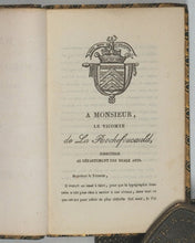 Load image into Gallery viewer, La Rochefoucauld, Francois Duc de. Maximes et Reflexions Morales. Didot le Jeune. Paris. 1827.