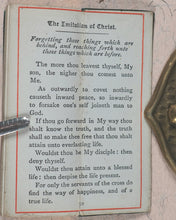 Load image into Gallery viewer, Imitation of Christ. Thomas a Kempis. Odd minutes with the Imitation of Christ. Selections by Dr Lindsay. Bryce, David & Son. Glasgow. Circa 1890.