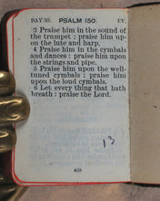 Load image into Gallery viewer, Morning Prayer, Collects and Psalms. Taken from the Book of Common Prayer. University Press. Henry Frowde. Oxford and London. Circa 1905.