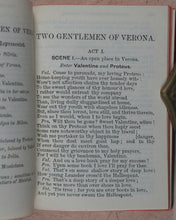 Load image into Gallery viewer, Shakespeare, William. Illustrated Pocket Shakespeare. Bryce, David and Son. Glasgow. 1886.