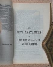Load image into Gallery viewer, Holy Bible containing Old and New testaments. Translated out of the original tongues. Printed by Authority. Bryce, David and Son. Glasgow. 1901. Illustrated Miniature Bible.