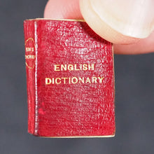 Load image into Gallery viewer, Smallest English Dictionary in the World. Comprising: besides the ordinary and newest words in the language, short explanations of a large number of scientific, philosophical, literary and technical terms. Bryce, David & Son. Glasgow. Circa 1894.