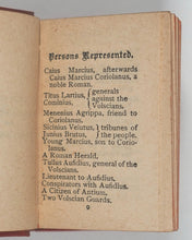 Load image into Gallery viewer, 28 Shakespeare Plays and Poems on a unique revolving bookcase. Ellen Terry edition. David Bryce and Son. Glasgow. 1904.
