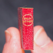 Load image into Gallery viewer, Smallest English Dictionary in the World. Comprising besides the ordinary and newest words in the language, short explanations of a large number of scientific, philosophical, literary & technical terms. David Bryce & Son. Glasgow. 1894. Boxed mauchline.