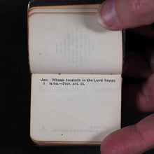 Load image into Gallery viewer, Thumb Birthday Text Book of short verses from the bible. Bryce, David & Son Glasgow. 1894.