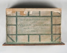Load image into Gallery viewer, Shakespeare's House. Ulster Stationery Company. Containing Illustrated Pocket Shakespeare. Bryce, David & Son. Glasgow. 1886.