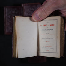 Load image into Gallery viewer, Shakespeare, William. Dramatic Works of William Shakespeare, with illustrations on steel and wood. Chidley, I.J. 123 Aldersgate Street. London. 1843.