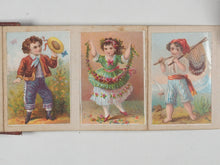 Load image into Gallery viewer, Album of juvenile fancy dress costumes. No publisher, but possibly London or Paris. Circa 1885.