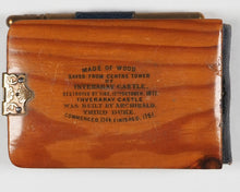 Load image into Gallery viewer, Mauchline Miniature book from Inverary Castle. Scotland, Circa 1878.