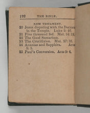 Load image into Gallery viewer, Bible in miniature for Children with twenty-five engravings. Lee & Shepard. Boston. Circa 1835-70.