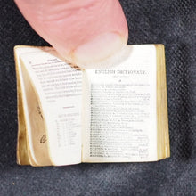 Load image into Gallery viewer, Smallest English Dictionary in the World. Comprising: besides the ordinary & newest words in the language, short explanations of a large number of scientific, philosophical, literary & technical terms. Bryce, David & Son. Glasgow. 1893. SILVER LOCKET