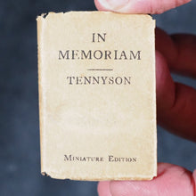 Load image into Gallery viewer, Tennyson, Alfred Lord. In Memoriam. Bryce, David & Son Glasgow. Circa 1905. With dustjacket.