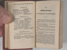 Load image into Gallery viewer, Maunder, Samuel. Little gazetteer or Geographical dictionary in miniature.Topographical features, commerce, manufactures, productions & statistics, of the world: population table of England and Wales. Noble, T. 79 Fleet Street. London. 1846.