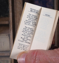 Load image into Gallery viewer, Queen Elizabeth ii. E.R. Coronation Souvenir Memo Book. >>MINIATURE "FINGER" CORONATION SOUVENIR<< Publication Date: 1953 CONDITION: VERY GOOD