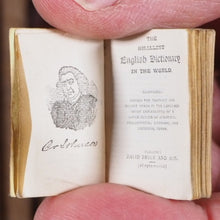 Load image into Gallery viewer, Smallest English Dictionary in the World. >>DE LUXE BRYCE MINIATURE DICTIONARY<< Publication Date: 1900 CONDITION: VERY GOOD