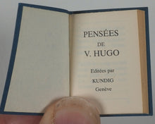 Load image into Gallery viewer, Pensées de V. Hugo. Kundig, Andrée. Genève. 1985.