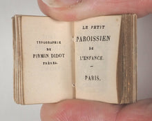 Load image into Gallery viewer, Petit paroissien de l'Enfance. Imprimerie de Firmin Didot Frères. Paris. Circa 1835.