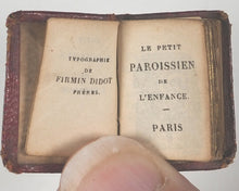 Load image into Gallery viewer, Petit paroissien de l'Enfance. Imprimerie de Firmin Didot Frères. Paris. Circa 1835.