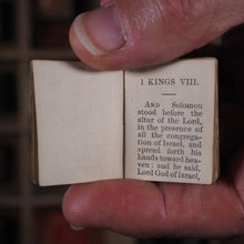 Load image into Gallery viewer, Solomon's Prayer at the Dedication of the Temple. >>VERY RARE PROVINCIAL MINIATURE JUVENILE BOOK<< Publication Date: 1839 CONDITION: VERY GOOD