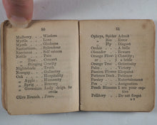 Load image into Gallery viewer, Ivery, Miss Ann. Pocket Language of Flowers. Published by Ewins, S.D. London. Undated. Circa 1858.