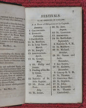 Load image into Gallery viewer, Daily Companion, or Little Pocket Manual of Prayers. Cormon et Blanc, 1 Roger Street, Lyons. France. 1840