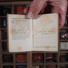 Load image into Gallery viewer, Mellin's Atlas of the World. >>RARE MINIATURE ATLAS<< Publication Date: 1894 CONDITION: VERY GOOD