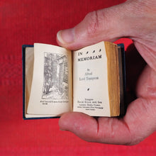 Load image into Gallery viewer, In Memoriam. >>MINIATURE BOOK WITH DUSTJACKET<< Tennyson, Alfred Lord. David Bryce & Son, Glasgow. London, Henry Frowde, Oxford University Press. 1905 CONDITION: VERY GOOD