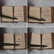 Load image into Gallery viewer, Thumb Bible. Verbum Sempiternum.>>RARE MINIATURE EDITION<< Publication Date: 1818 Condition: Very Good. >>MINIATURE BOOK<<