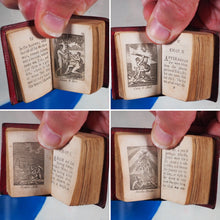 Load image into Gallery viewer, Bible in Miniature or a Concise History of both Testaments. John Harris. London. Circa 1806. >>HUGELY INFLUENTIAL RARE THUMB BIBLE<<