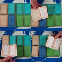 Load image into Gallery viewer, Miniature library of classical literature. Kaspar van Baerle, George Buchanan, Jacob Cats, Joannes Nicolai Secundus, John Owen, Helius Eobanus Hessus, & Marco Girolamo Vida. Publication Date: 1820 CONDITION: VERY GOOD