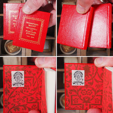 Load image into Gallery viewer, Levitan, Kalman L. Miniature books relating to postage stamps. Levitan, Kalman. >>ASSOCIATION COPY<< Publication Date: 1983 CONDITION: NEAR FINE