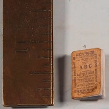 Load image into Gallery viewer, ABC or Alphabetical Railway Guide. >>RARE MICRO-MINIATURE RAILWAY TIMETABLE<< Publication Date: 1929 CONDITION: GOOD