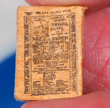 Load image into Gallery viewer, ABC or Alphabetical Railway Guide. >>RARE MICRO-MINIATURE RAILWAY TIMETABLE<< Publication Date: 1929 CONDITION: GOOD